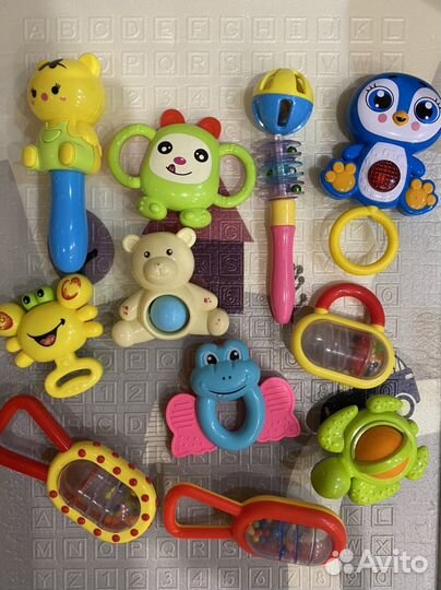 Погремушки игрушки пакетом