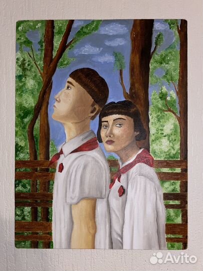 Картина маслом на холсте