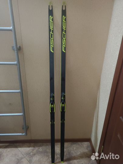 Лыжи беговые коньковые Fisher подростковые