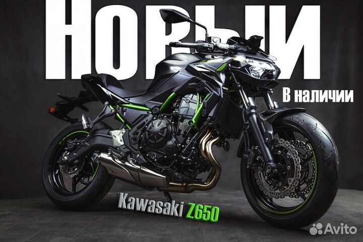 Kawasaki Z650 новый 2023 г.в. / В СПБ