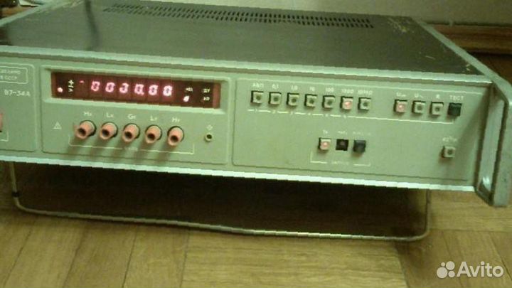 Вольтметр в7-34а