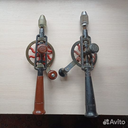 Дрель ручная механическая СССР