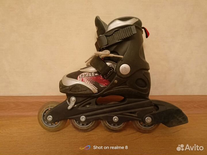 Роликовые коньки детские раздвижные