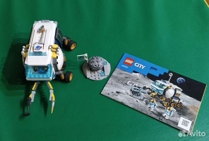 Lego city луноход