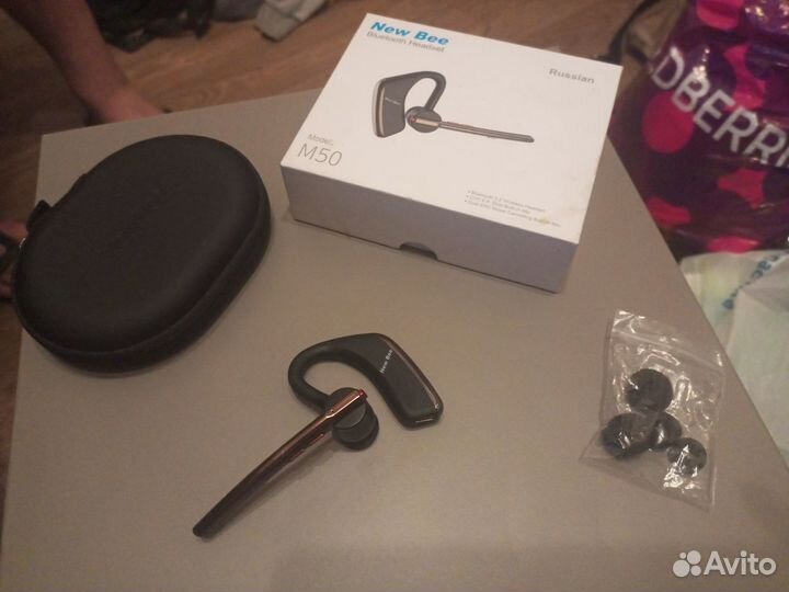 Bluetooth гарнитура New bee M50