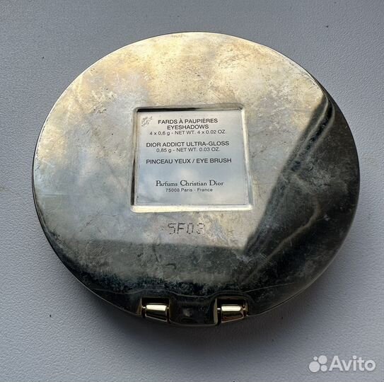 Dior lucky colours тени блеск палетка б/у