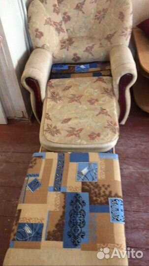 Диван раскладной два кресла