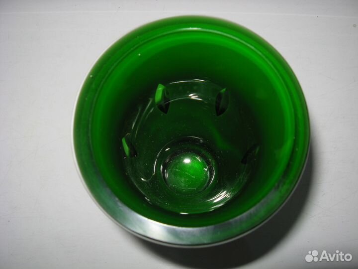 Антикварный бокал ручная огранка редкость