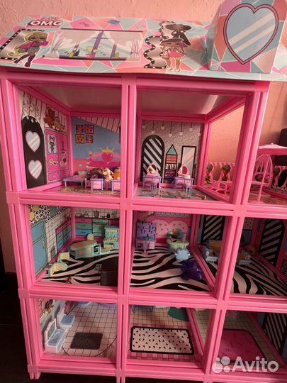 Домик для куклы лол