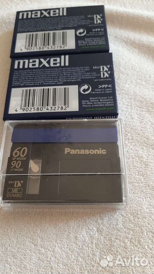 Кассета mini dv Maxell,Panasonic