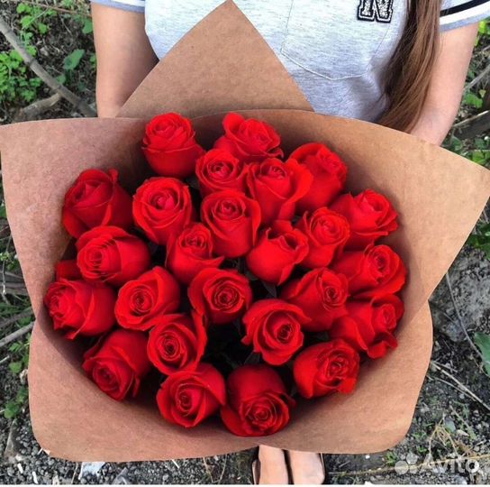 Цветы розы букет