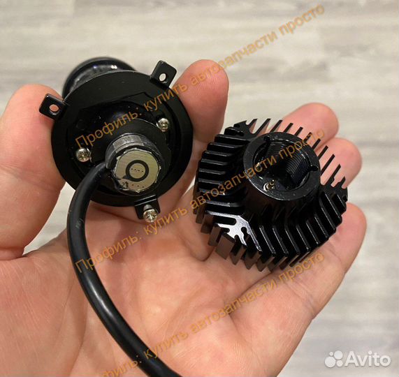 Led h4 лампы с линзой