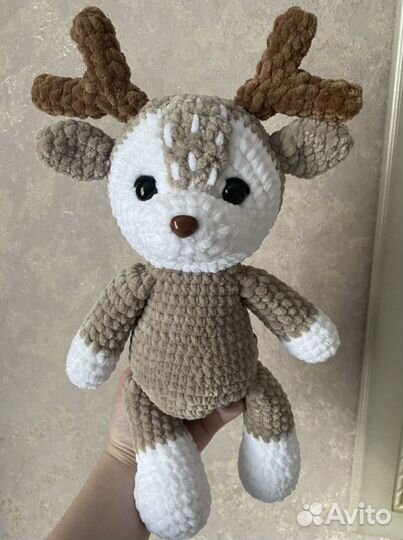 Вязаная игрушка ручной работы