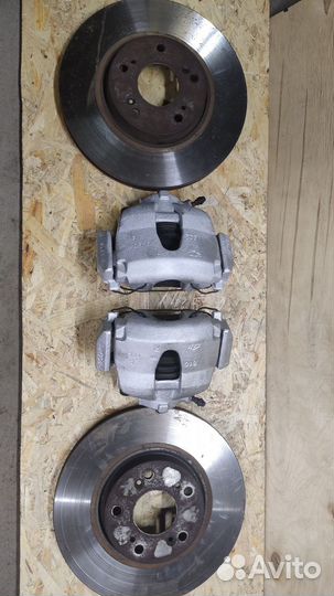 Тормозные суппорта, диски Хонда Аккорд 7