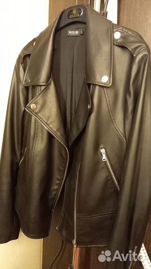 Куртка косуха женская, итальянская эко кожа