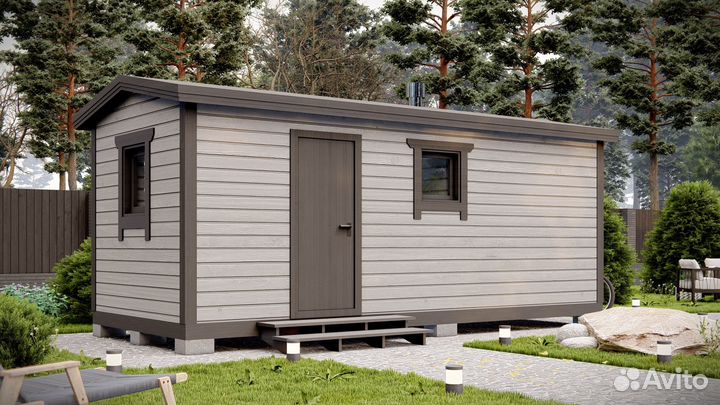 3D визуализация экстерьера домов, бань, беседок