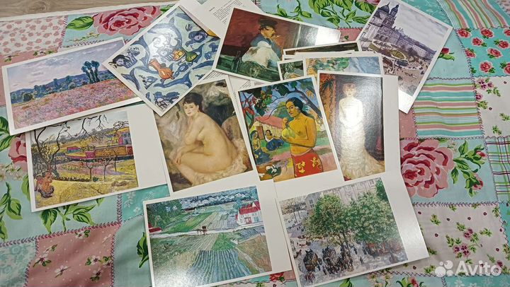 Импрессионисты и постимпрессионисты Открытки 1998