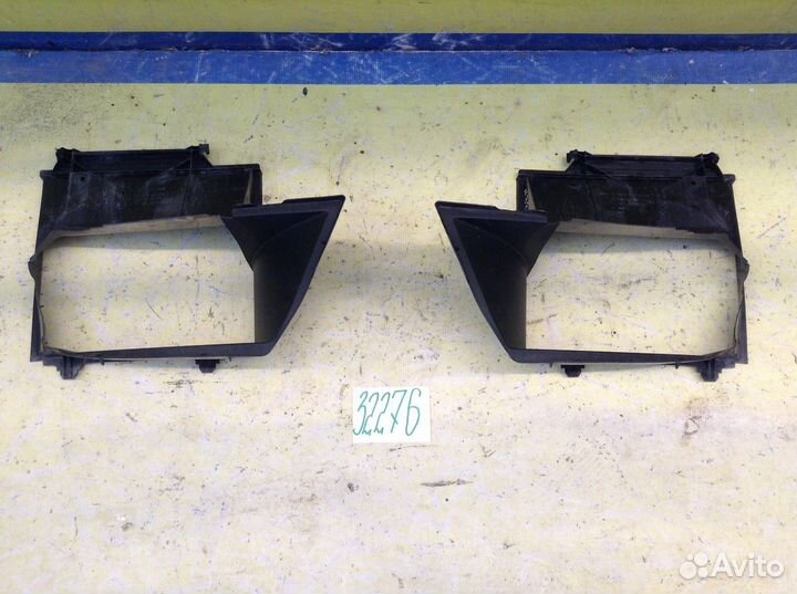 Porsche Panamera Воздуховод интеркулера радиатора