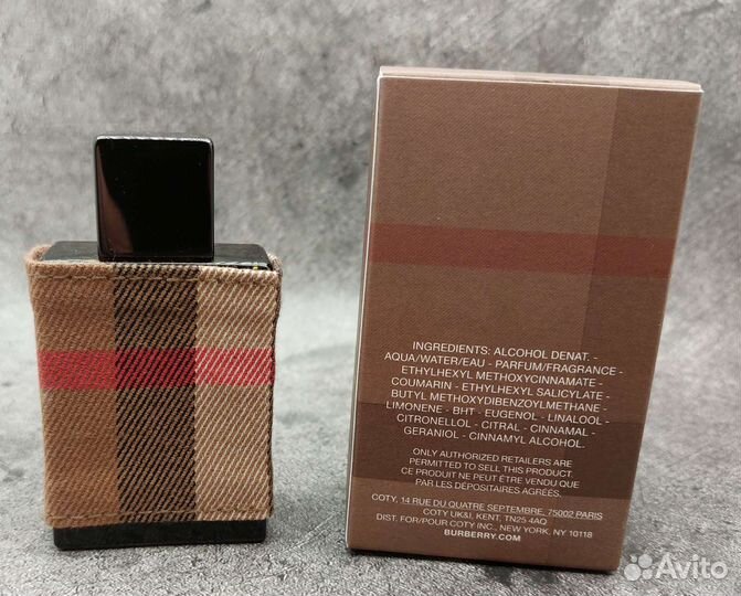 Burberry london for men туалетная вода
