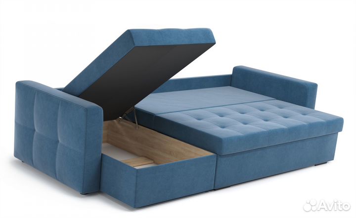 Угловой диван со спальным местом, новый от фабрики