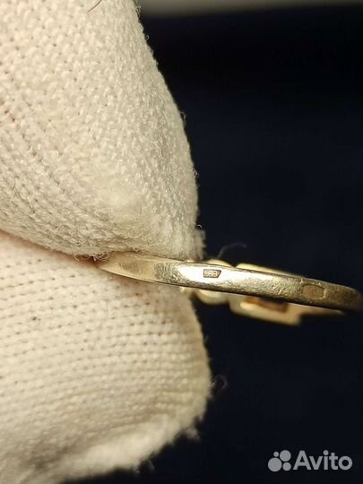 Серебряное Кольцо Серебро 925 Проба Клеймо Ретро