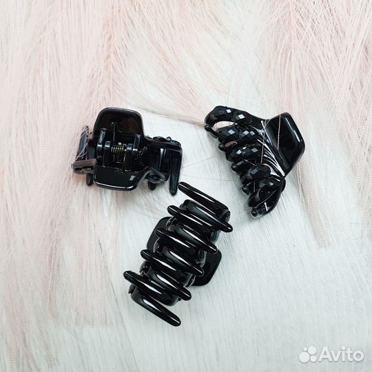 Средний крабик со стразами