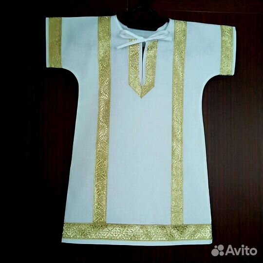 Рубашка для крещения на мальчика