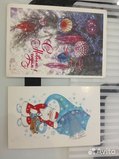 Открытки СССР чистые