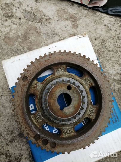 Шкив коленчатого вала на ваз 2110 чугунный