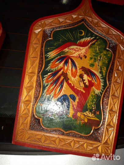 Разделочные доски русские сказки