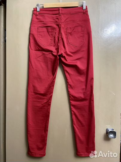 Цветные джинсы скинни