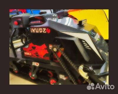 Мотобуксировщик Ikudzo 2.0 1450/500 — мощь зимы