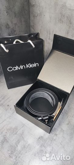 Мужской подарочный набор с ремнем calvin klein