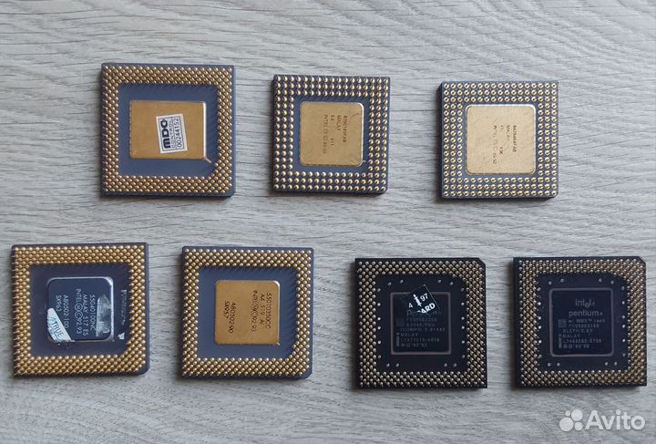 Процессоры Ретро Intel, AMD, старые