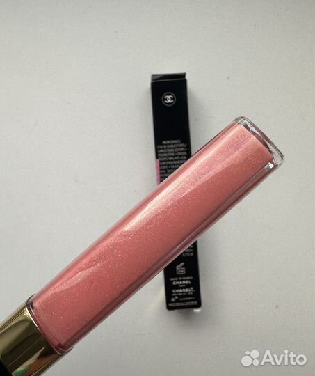 Chanel блеск для губ 65 sesame