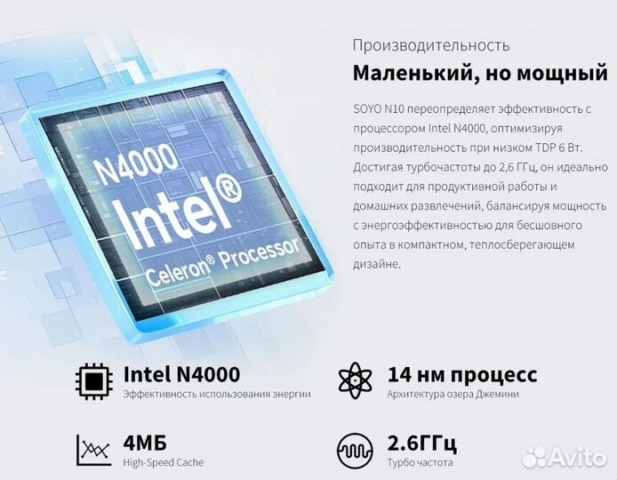 Новый Мини пк Soyo M2