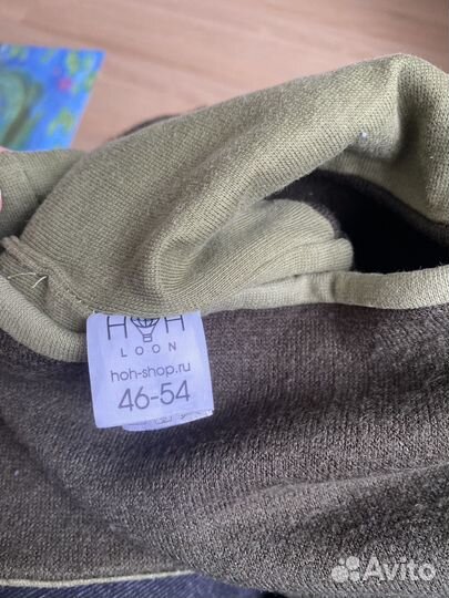 Шапка снуд демисезон 46-50