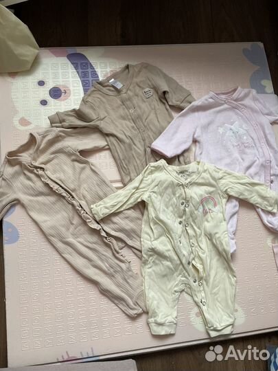 Пакет вещей для девочки 56-62размер