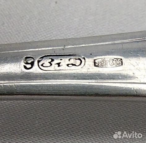 Ложка чайная 875проба Винтаж