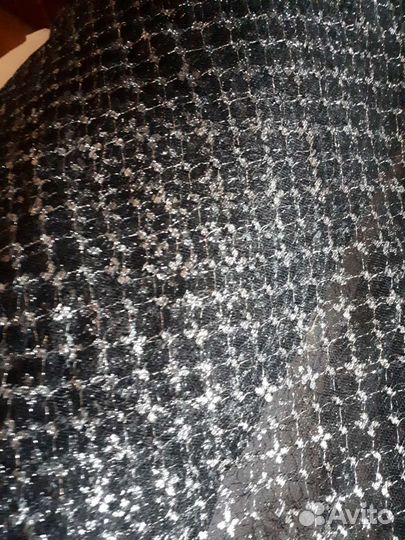 Ткань сетка с люрексом
