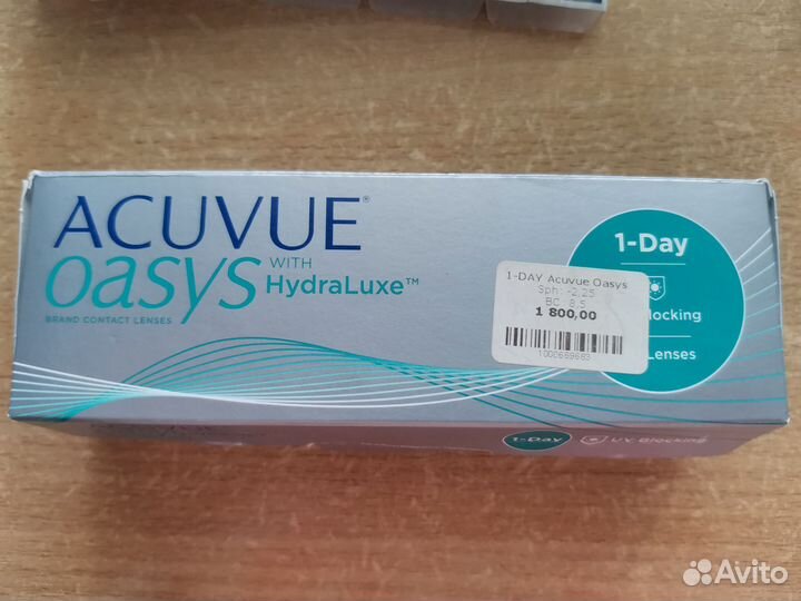 Контактные линзы Acuvue oasys