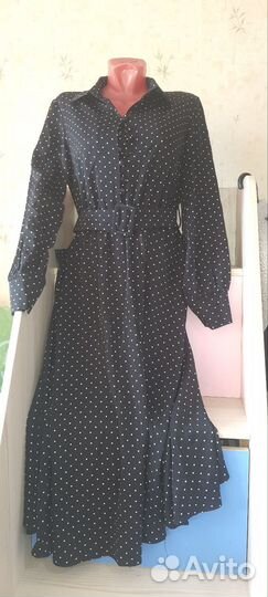 Платья в горошек 42 46