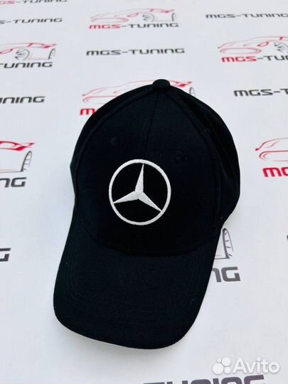Бейсболка Mercedes classic #1 черная