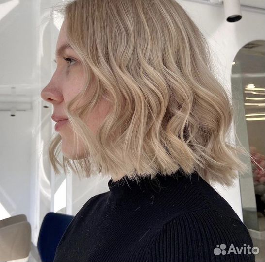 Модель на сложное окрашивание волос