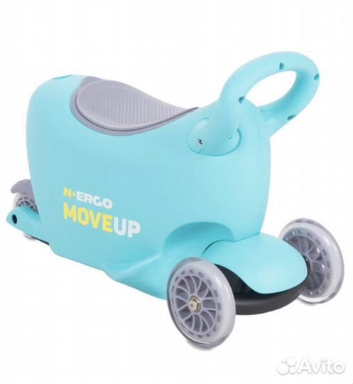 Самокат беговел чемодан Nergo новый