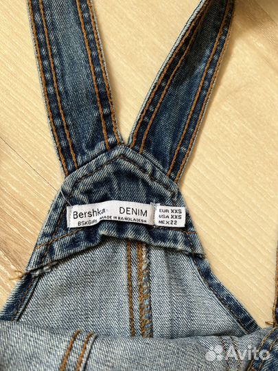 Комбинезон женский летний джинсовый