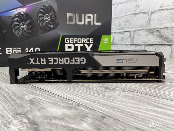 Видеокарта asus GeForce RTX 3060 Ti Dual V2 OC Edi