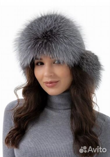 Женская шапка-ушанка