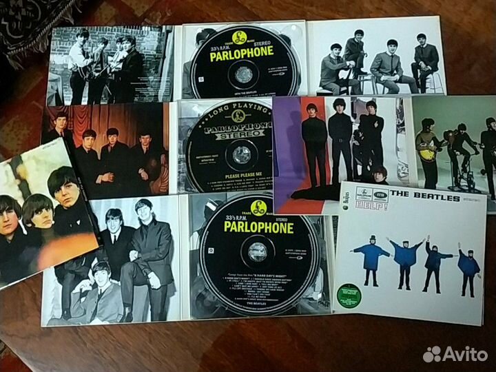 The Beatles коллекция на cd