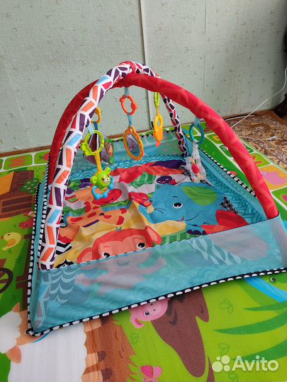 Игровой развивающий детский коврик